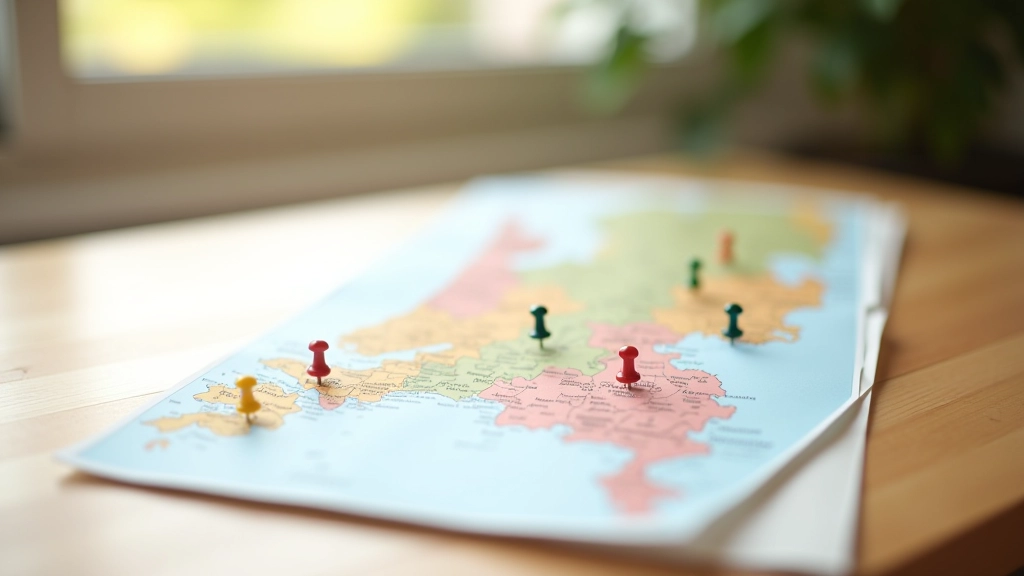 Kaart van Nederlandse regio's met verschillende kleurcoderingen voor dialect gebieden