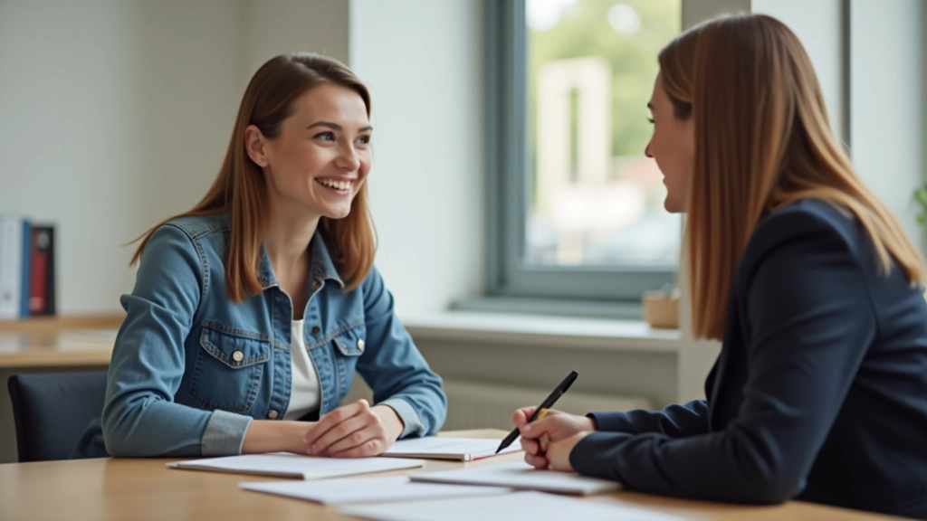 Leerling oefent mondeling Nederlands examen