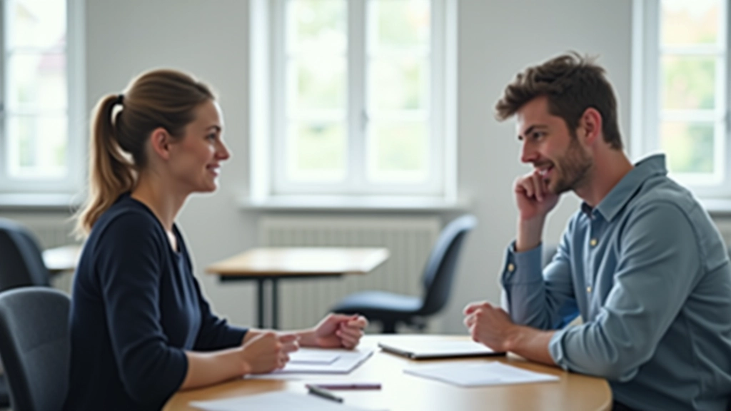 Cursisten doen spreekvaardigheidsoefening met elkaar in klein groepje